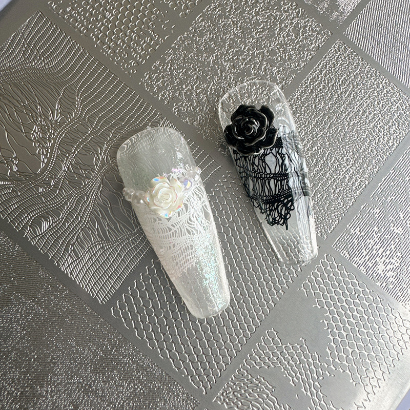 Nail Art Denim - PLAT STAMPING NAIL ART XMQ, DESAIN