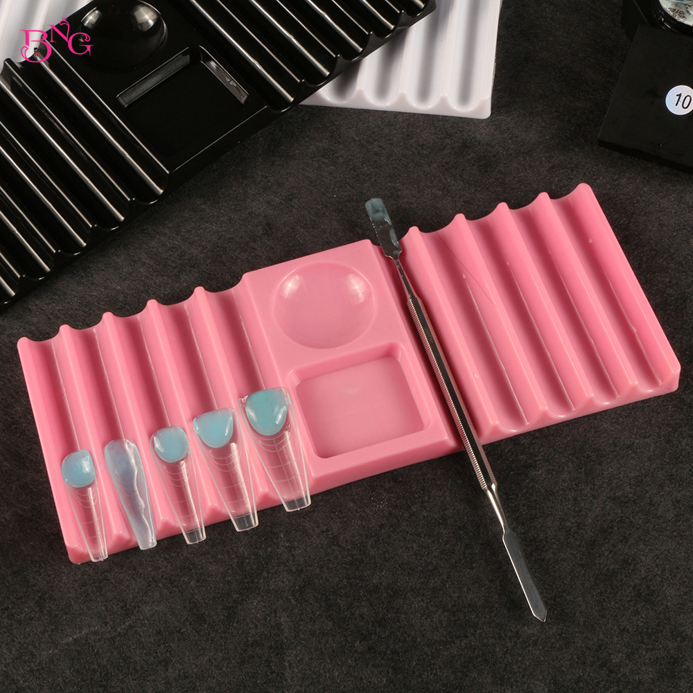 Nail Art Vector - Penyangga Pena Plastik BNG Dual Form