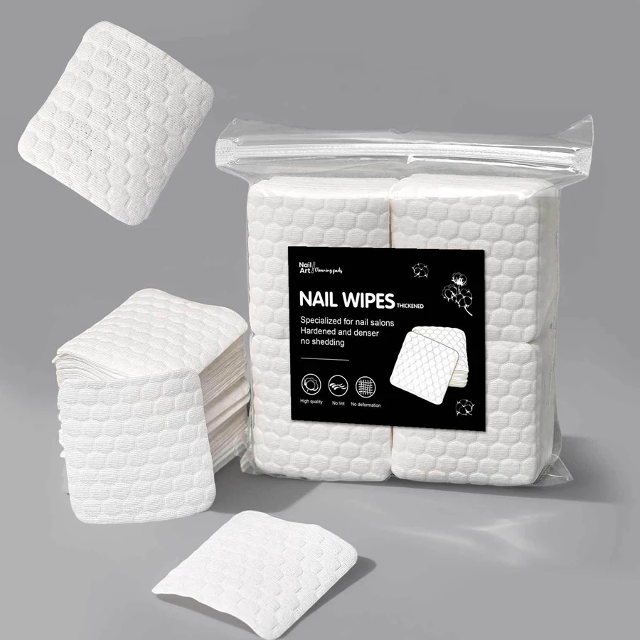 Nail Art Remover - 200 Buah Tisu Kuku Bebas Serat