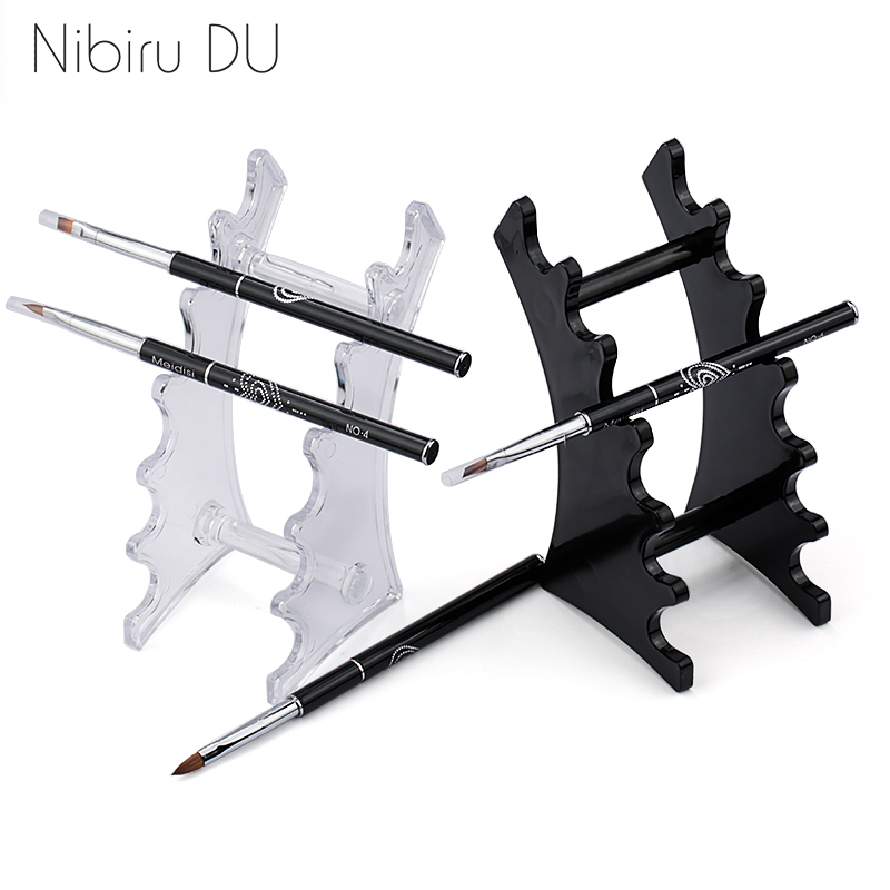 Nail Art Vector - 1 Set Tempat Kuas Seni Kuku