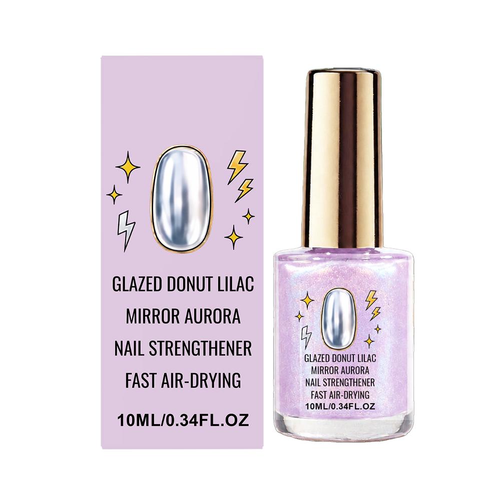 Nail Art Lilac - Cat Kuku Lilac Mengkilap Mirror Aurora