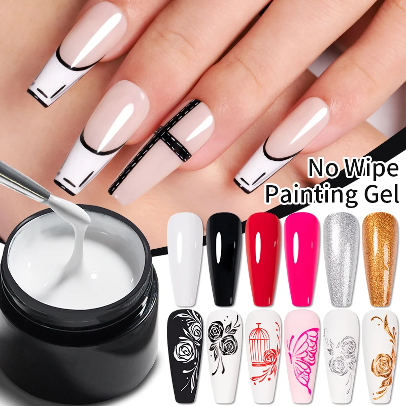 Nail Art Gothic - AWStorG 5g 4 In 1 Gel