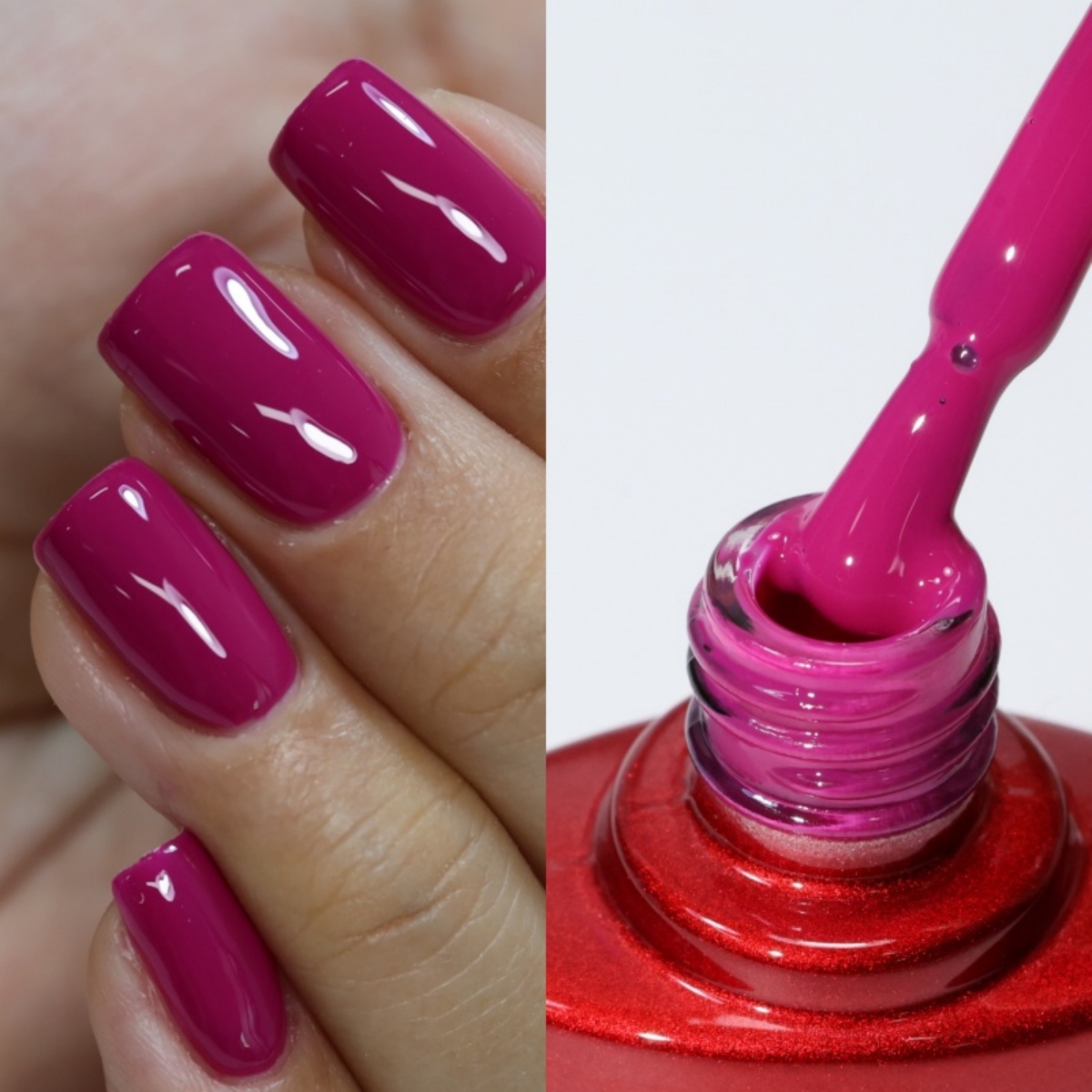MSHARE 10ml Gel Polish Dasar W - Nail Art Violet ulasan dan harga