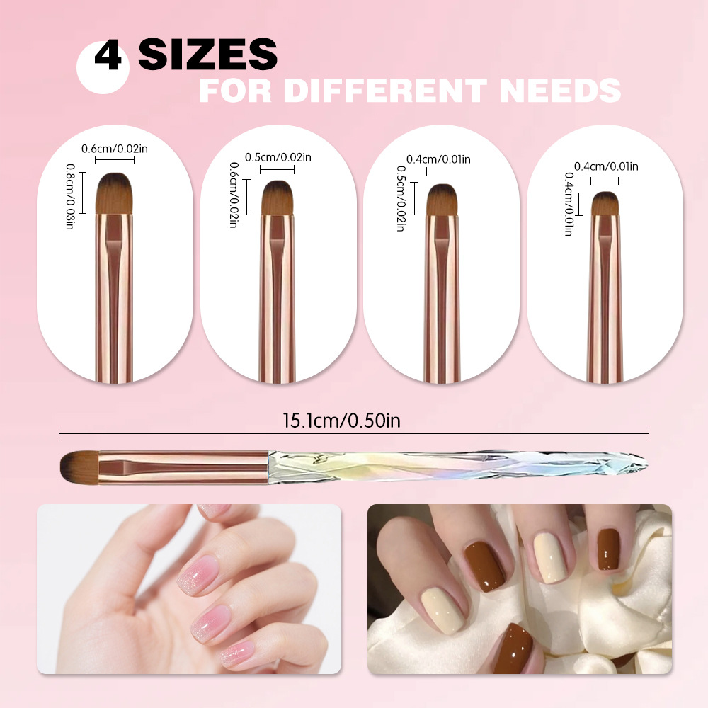 Kuas Kuku untuk Desain Seni Ku - Nail Art Vector ulasan dan harga