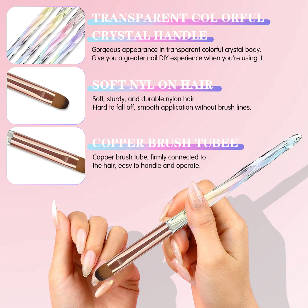 Kuas Kuku untuk Desain Seni Ku - Nail Art Vector ulasan dan harga