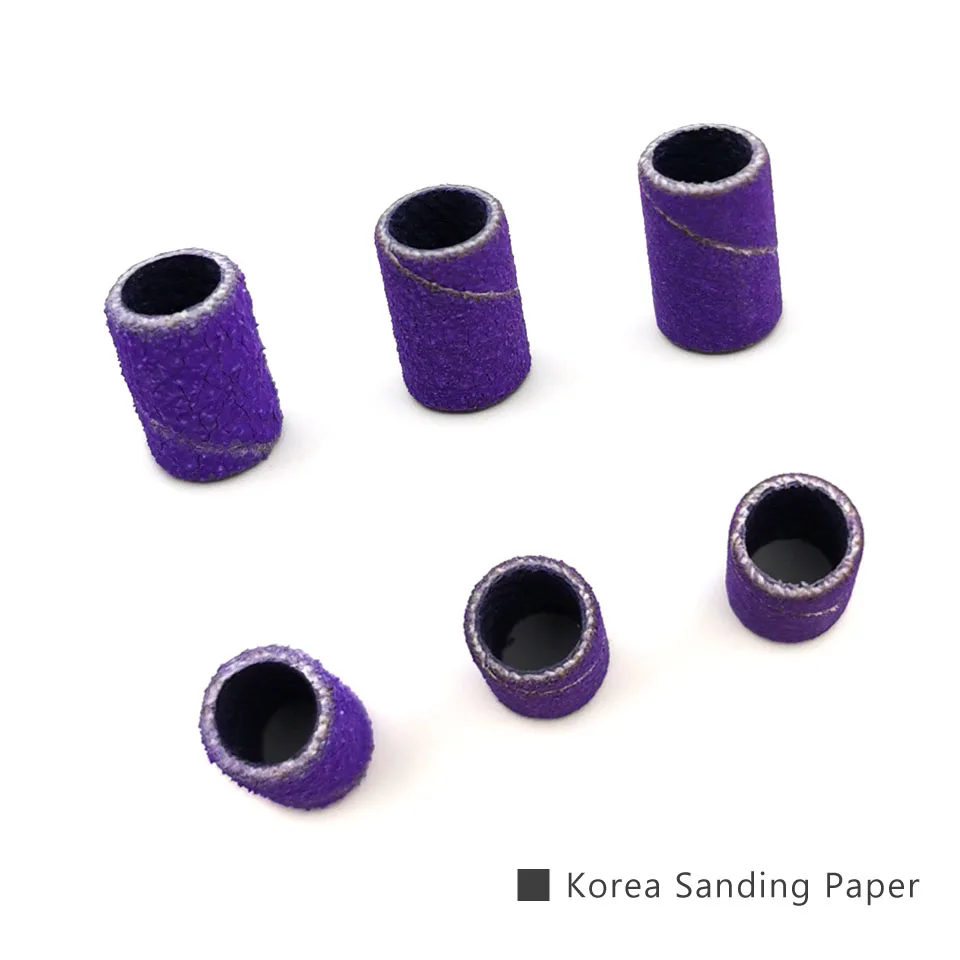 HYTOOS 100 buah/tas kepala bor - Nail Art Violet ulasan dan harga