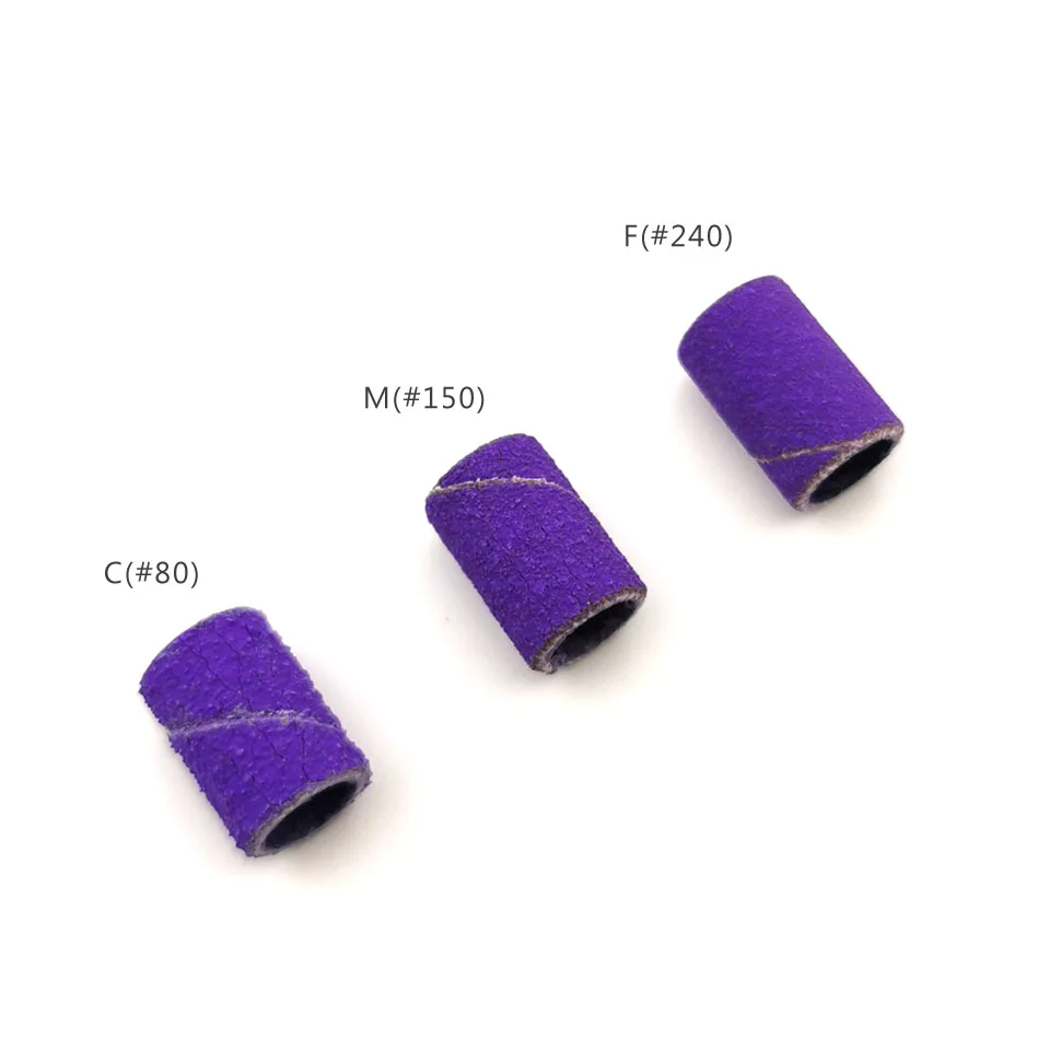 HYTOOS 100 buah/tas kepala bor - Nail Art Violet ulasan dan harga