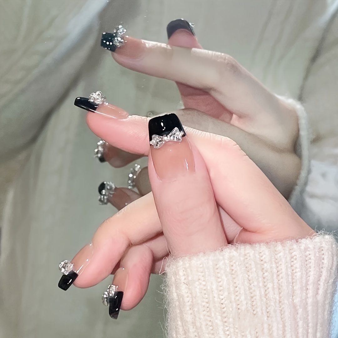 10 Buah Kuku Tekan Buatan Tang - Nail Art Emerald ulasan dan harga