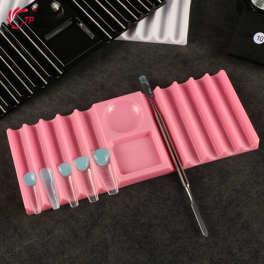 Penyangga Pena Plastik TP Dual - Nail Art Vector ulasan dan harga