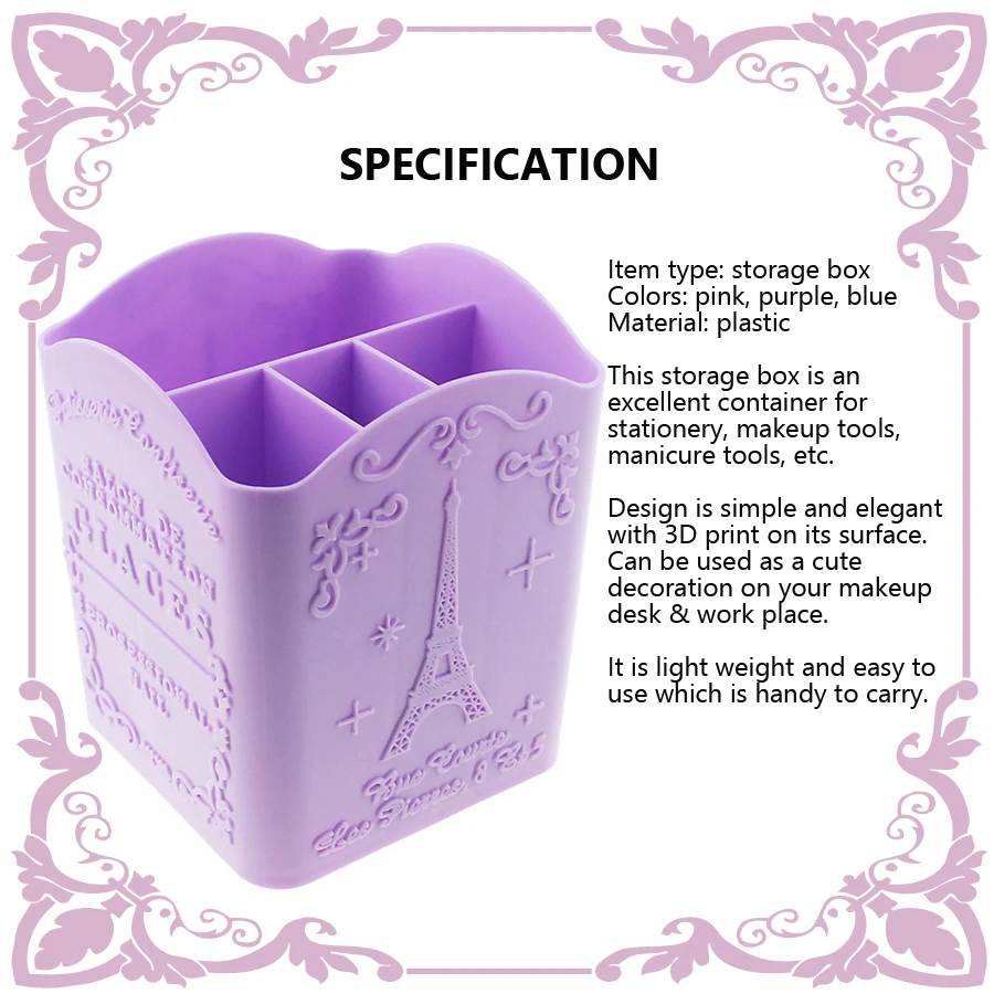 Tempat Penyimpanan Kuas Nail A - Nail Art Vector ulasan dan harga