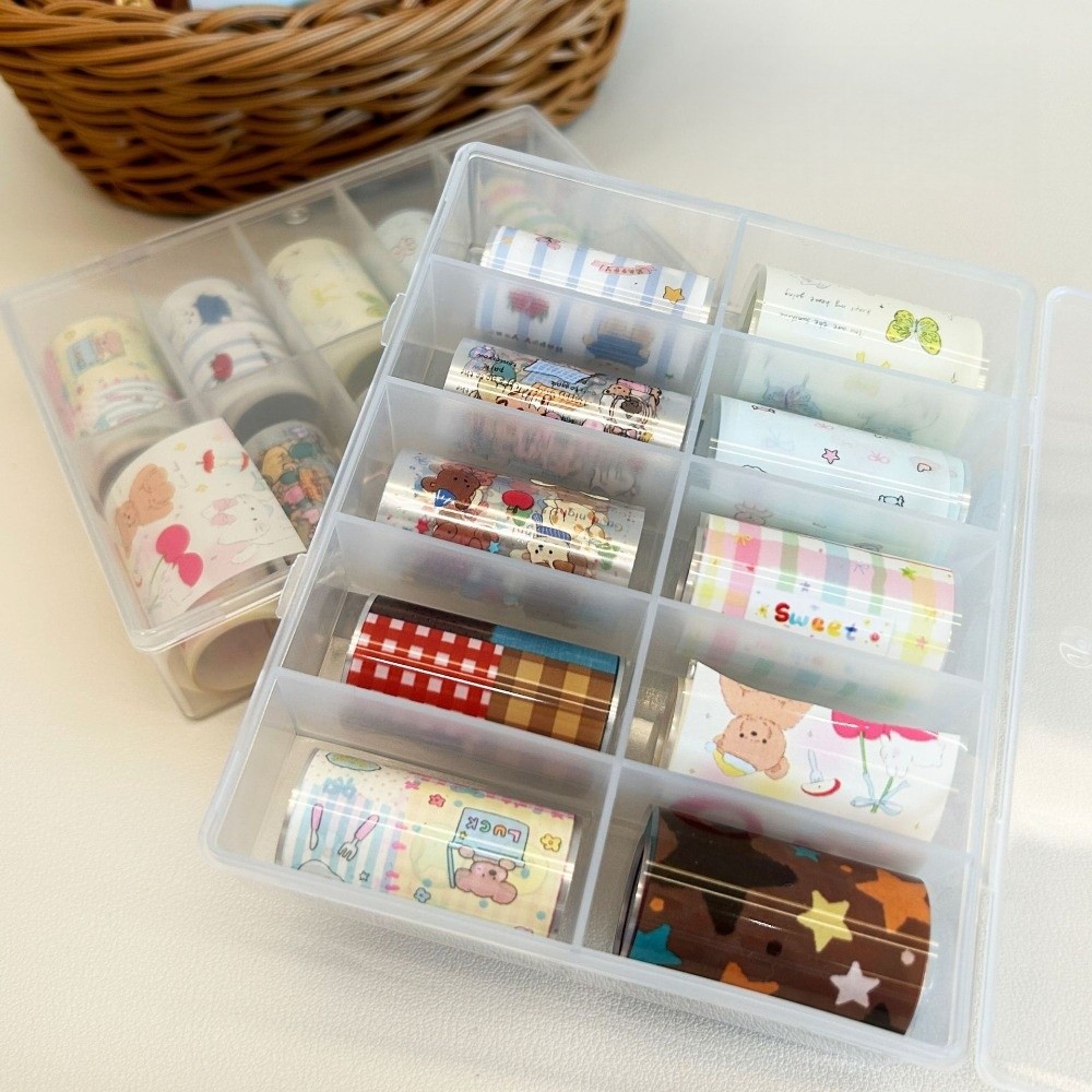 10 Gulungan Kertas Transfer Fo - Nail Art Denim ulasan dan harga