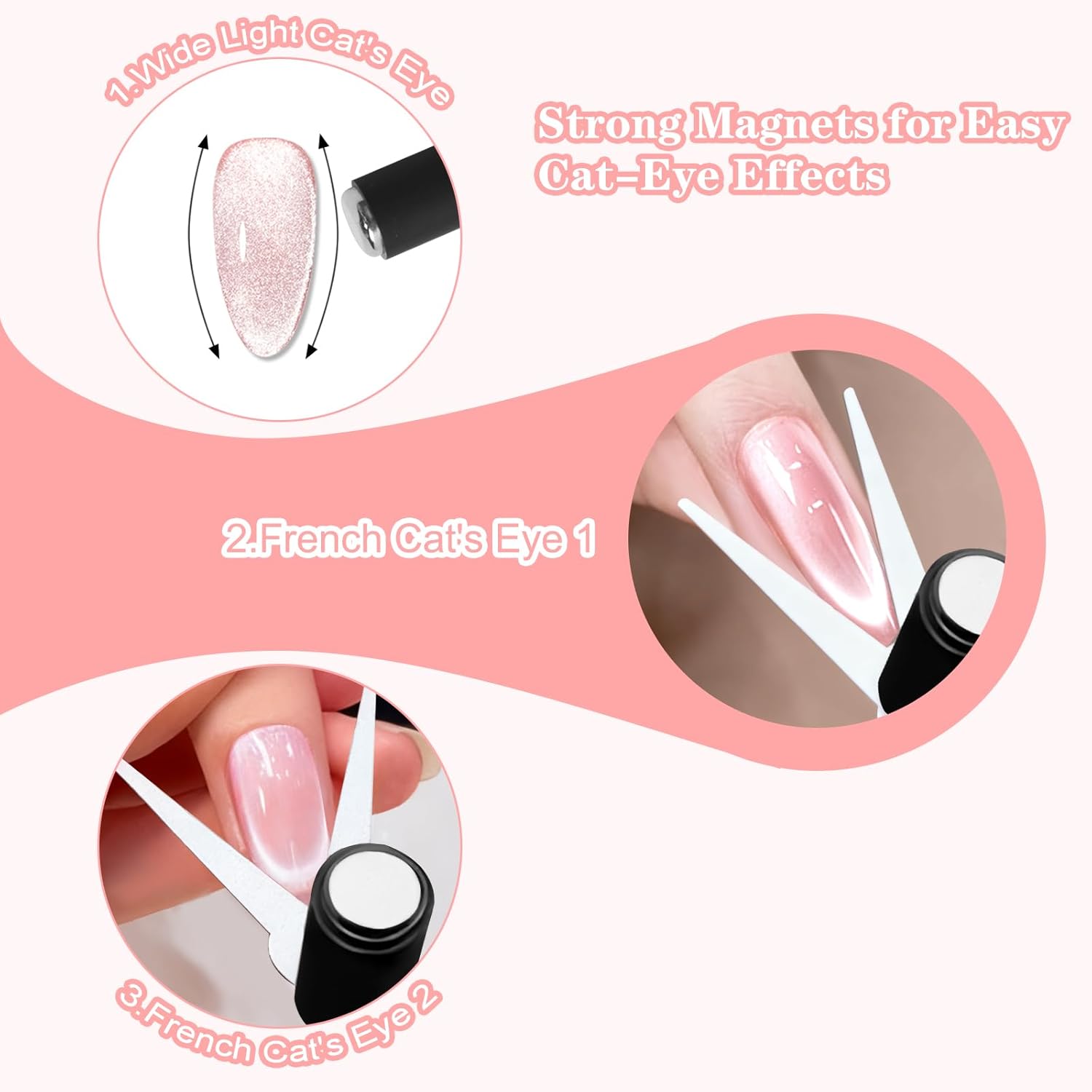 Magnet Kuku Berkepala Ganda Be - Nail Art Full Color ulasan dan harga