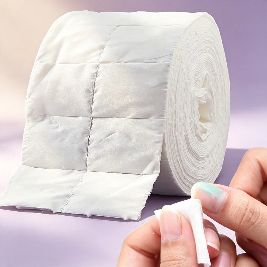 300/500Pcs Gulungan Kain Lap K - Nail Art Remover ulasan dan harga