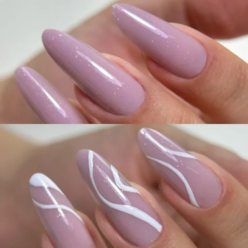 MSHARE krim karet Gel jeli pem - Nail Art Violet ulasan dan harga