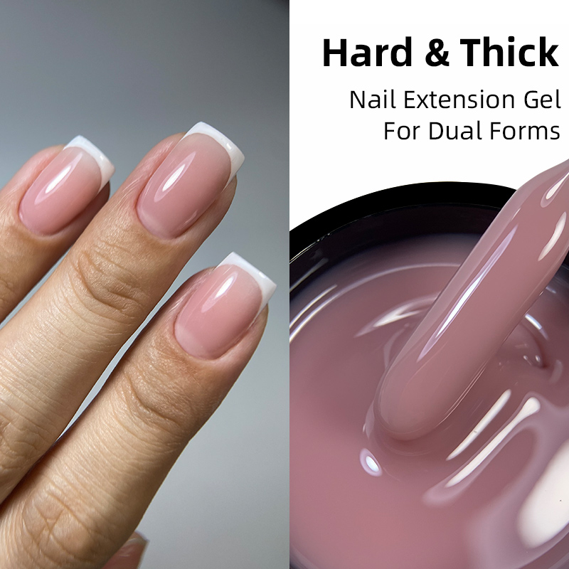 MSHARE 50G Gel Kuku Pembangun  - Nail Art Violet ulasan dan harga
