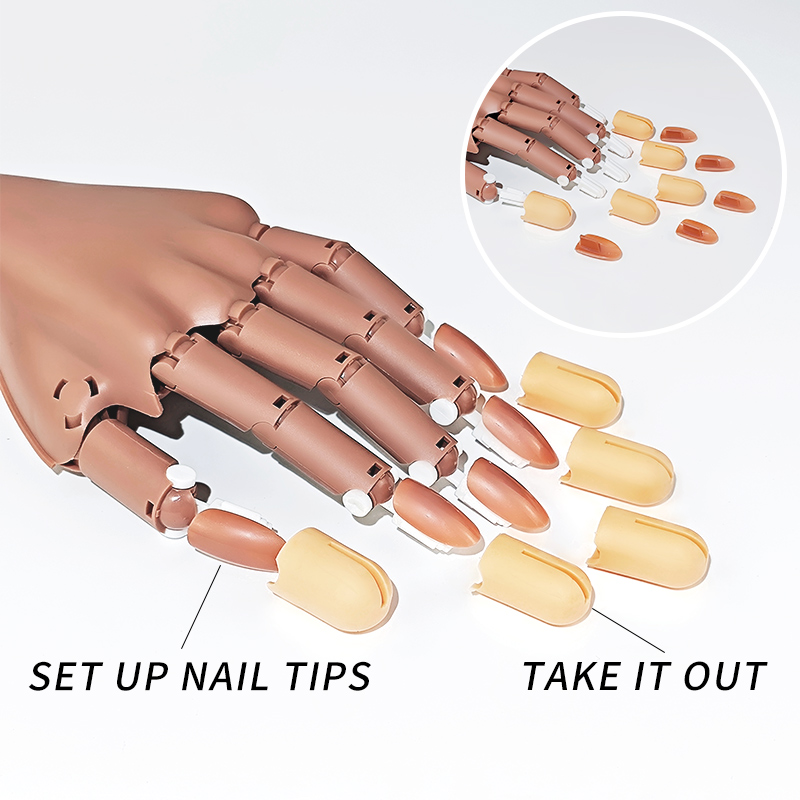 Tangan Latihan Kuku Palsu deng - Nail Art Vector ulasan dan harga