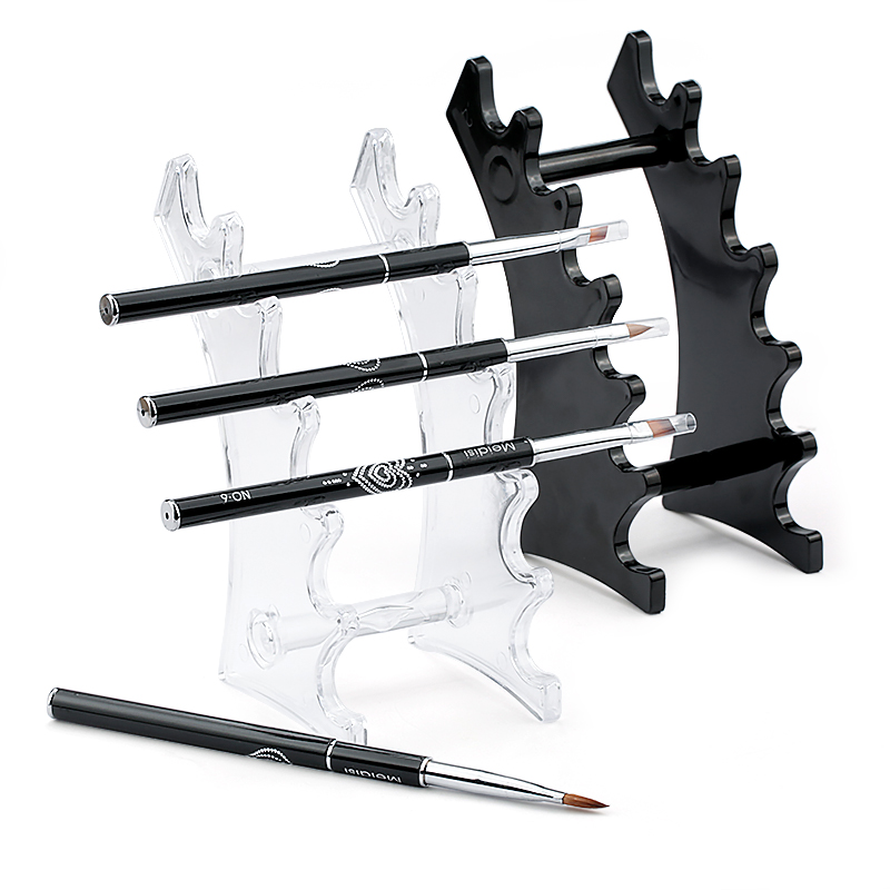 1 Set Tempat Kuas Seni Kuku Te - Nail Art Vector ulasan dan harga