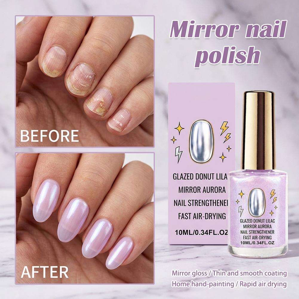 Cat Kuku Lilac Mengkilap Mirro - Nail Art Lilac ulasan dan harga