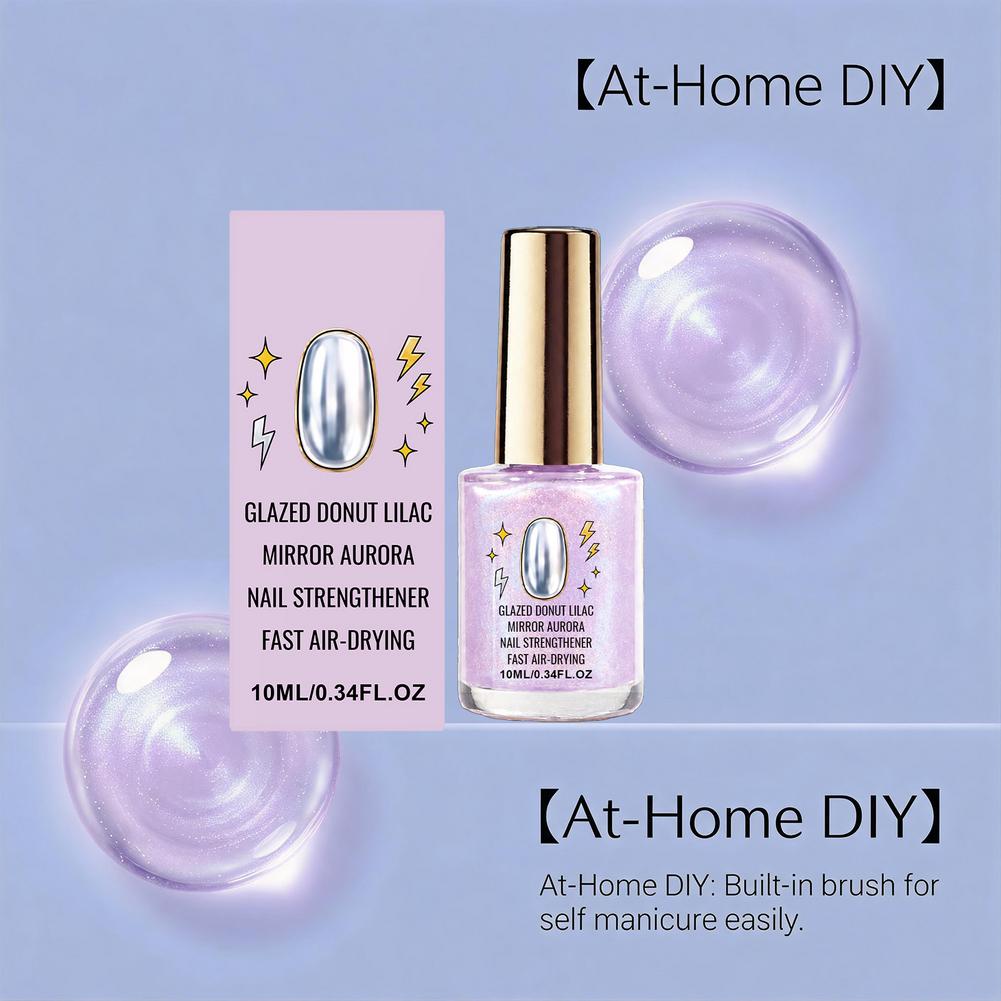 Cat Kuku Lilac Mengkilap Mirro - Nail Art Lilac ulasan dan harga