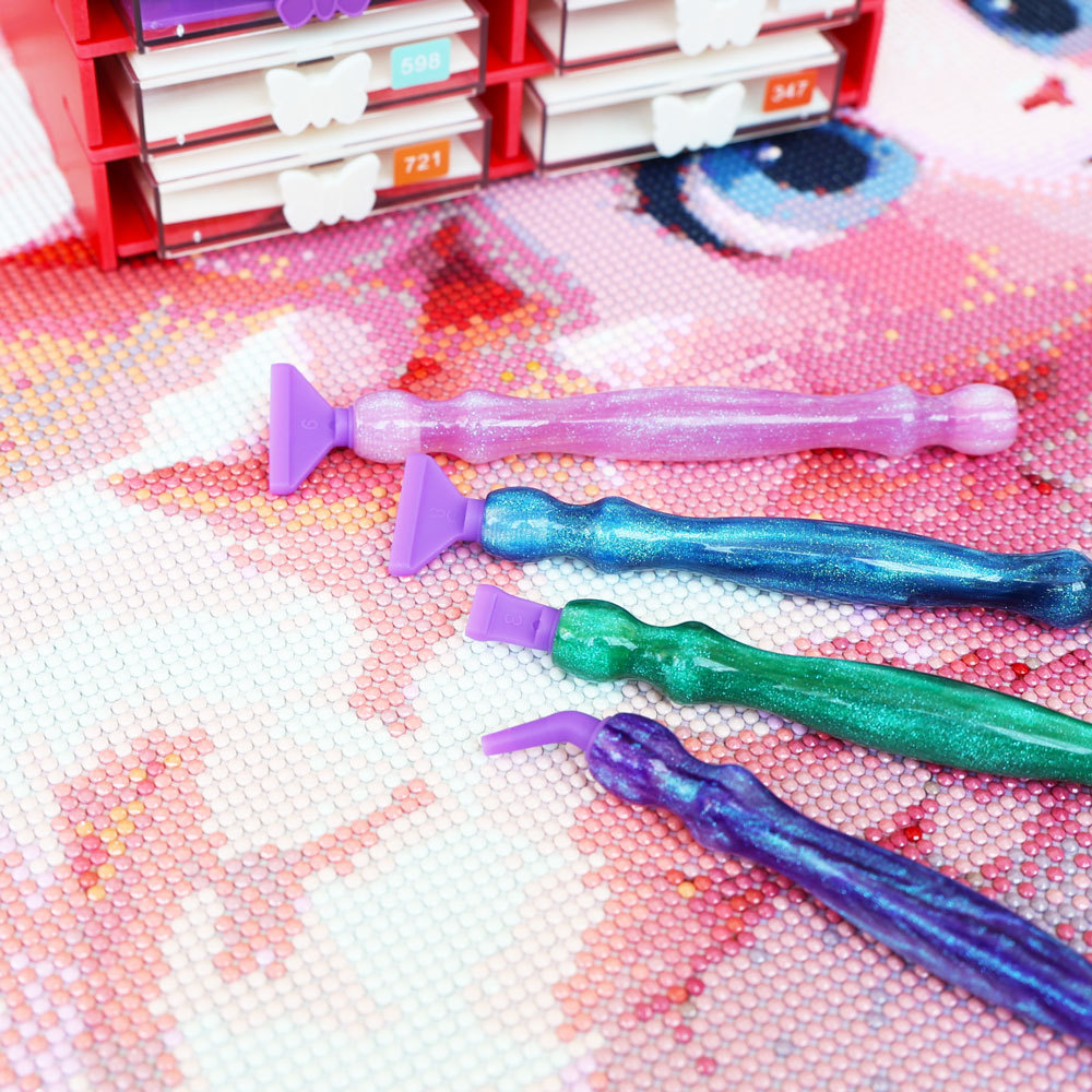 HOMFUN Set pena lukis berlian  - Nail Art Full Color ulasan dan harga