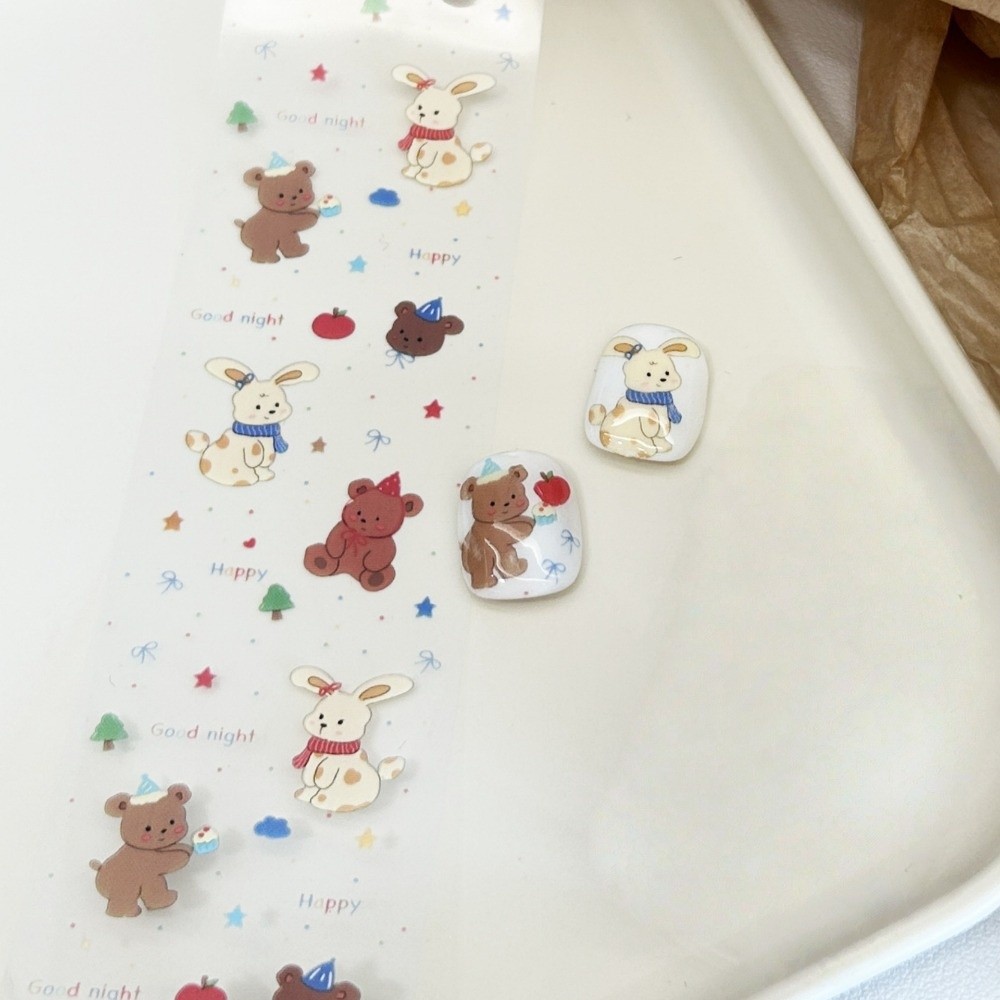 10 Gulungan Kertas Transfer Fo - Nail Art Denim ulasan dan harga