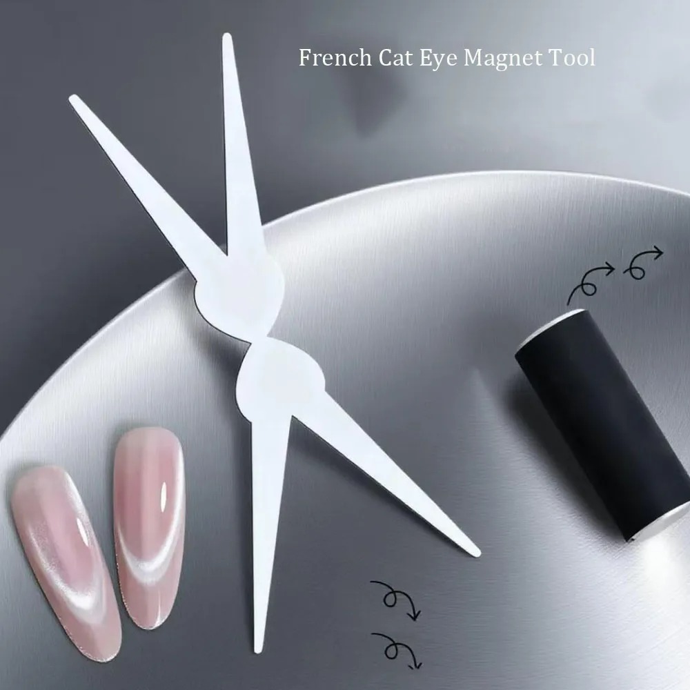 1/2Pcs Set Magnet Kuku Prancis - Nail Art Full Color ulasan dan harga