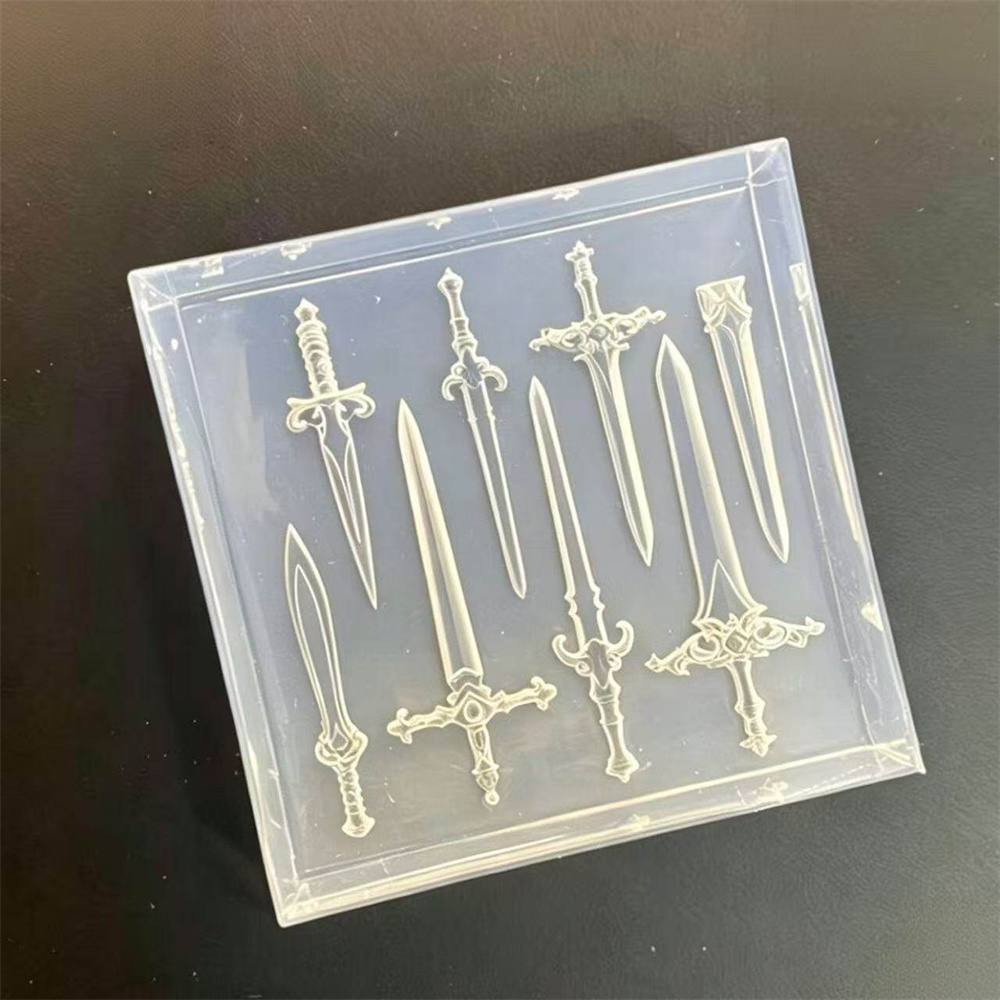 1 Buah Cetakan Kuku Pedang Min - Nail Art Gothic ulasan dan harga