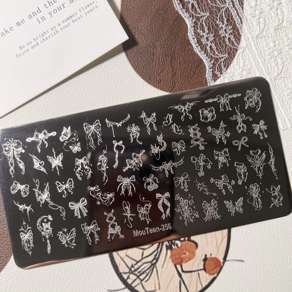 MouTeen259 Pelat Stamping Kuku - Nail Art Gothic ulasan dan harga