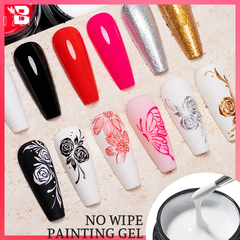 AWStorG 5g 4 In 1 Gel Pernis L - Nail Art Gothic ulasan dan harga