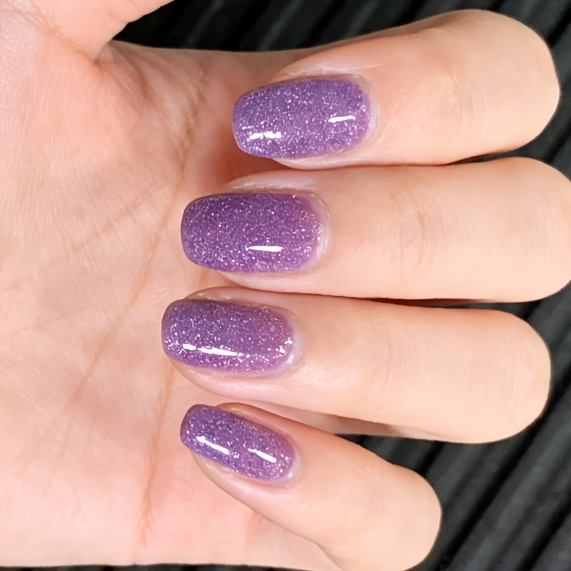 Cat Kuku Ice-Clear Grape Purpl - Nail Art Violet ulasan dan harga