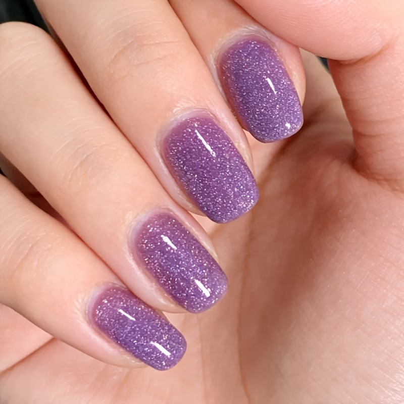 Cat Kuku Ice-Clear Grape Purpl - Nail Art Violet ulasan dan harga