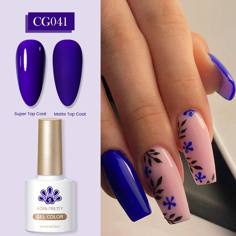 BORN PRETTY 10ml 24 Warna Gel  - Nail Art Violet ulasan dan harga